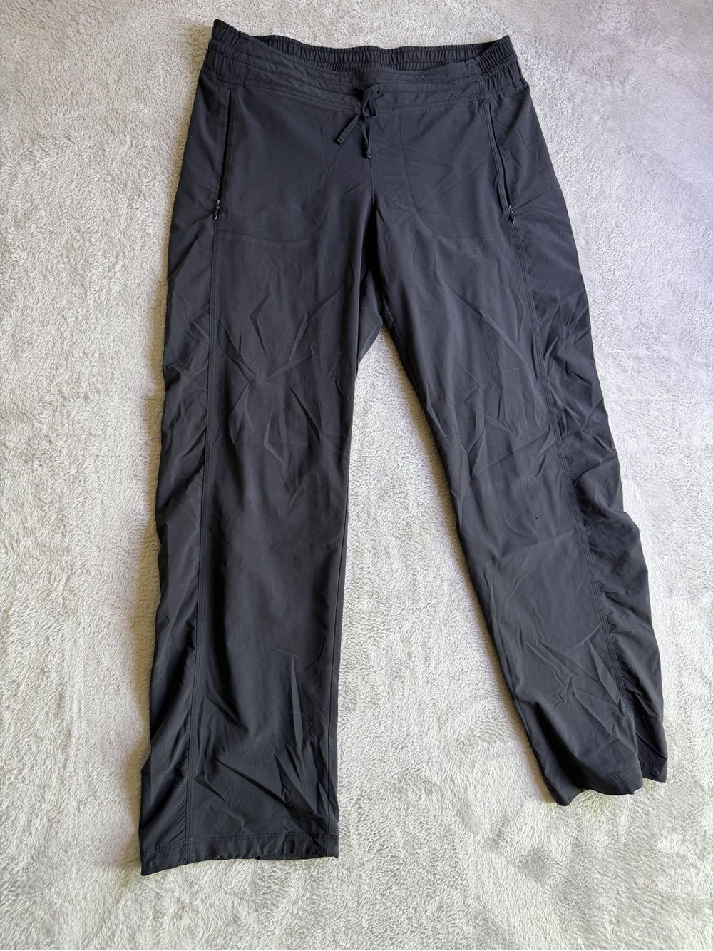Athleta Black Performance Drawstring Pants 12